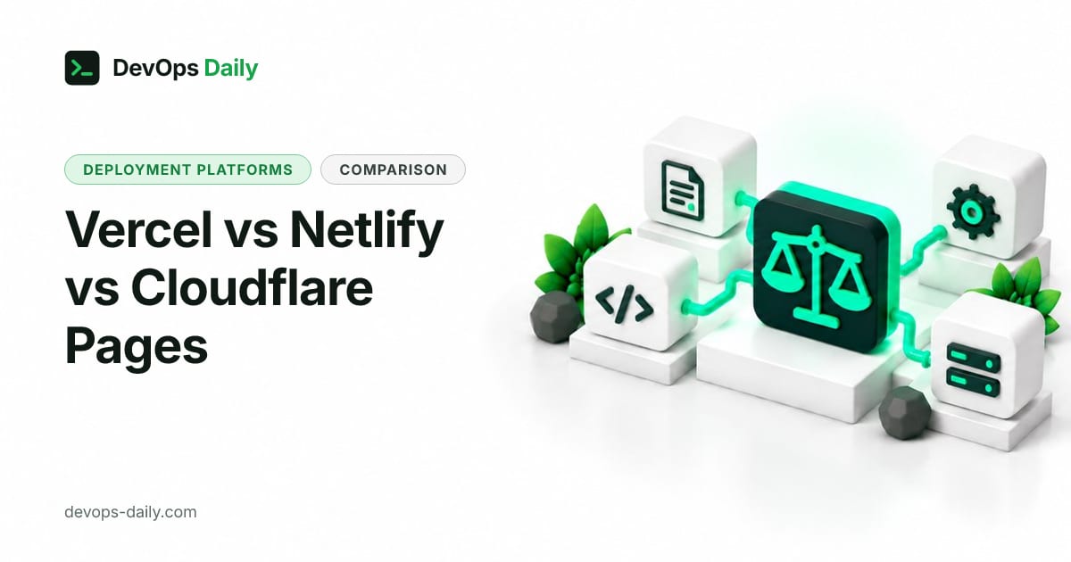 Vercel vs Netlify vs Cloudflare Pages