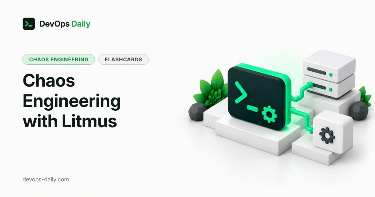 Chaos Engineering with Litmus flashcards