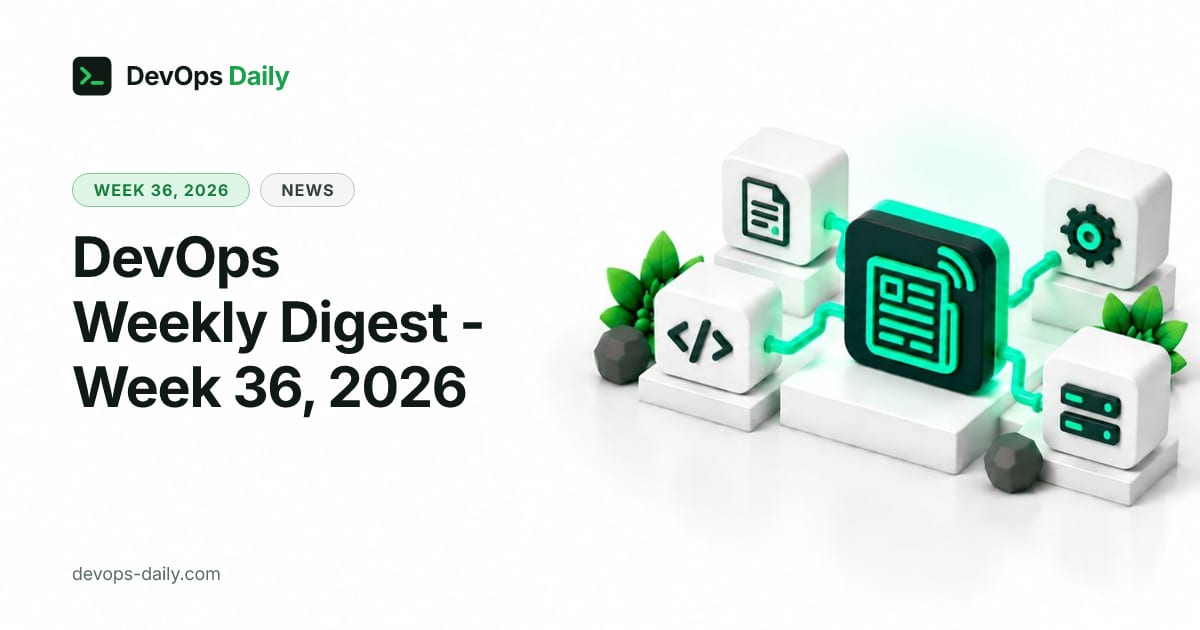 DevOps Weekly Digest - Week 36, 2026