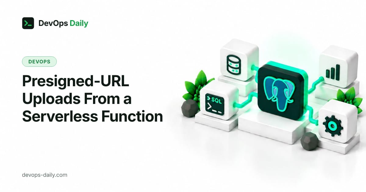 Presigned-URL Uploads From a Serverless Function
